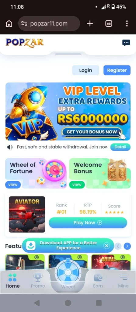 Popzar Game download